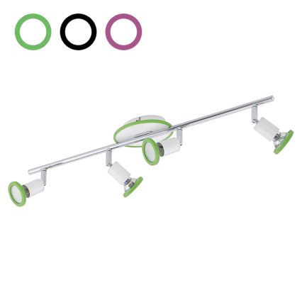 Eglo 94173 - LED spotlampe MODINO 4xGU10/3W/230V