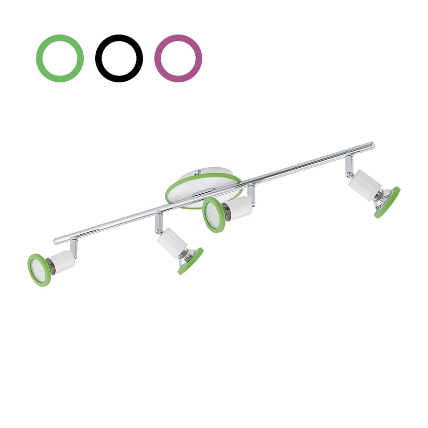 Eglo 94173 - LED spotlampe MODINO 4xGU10/3W/230V