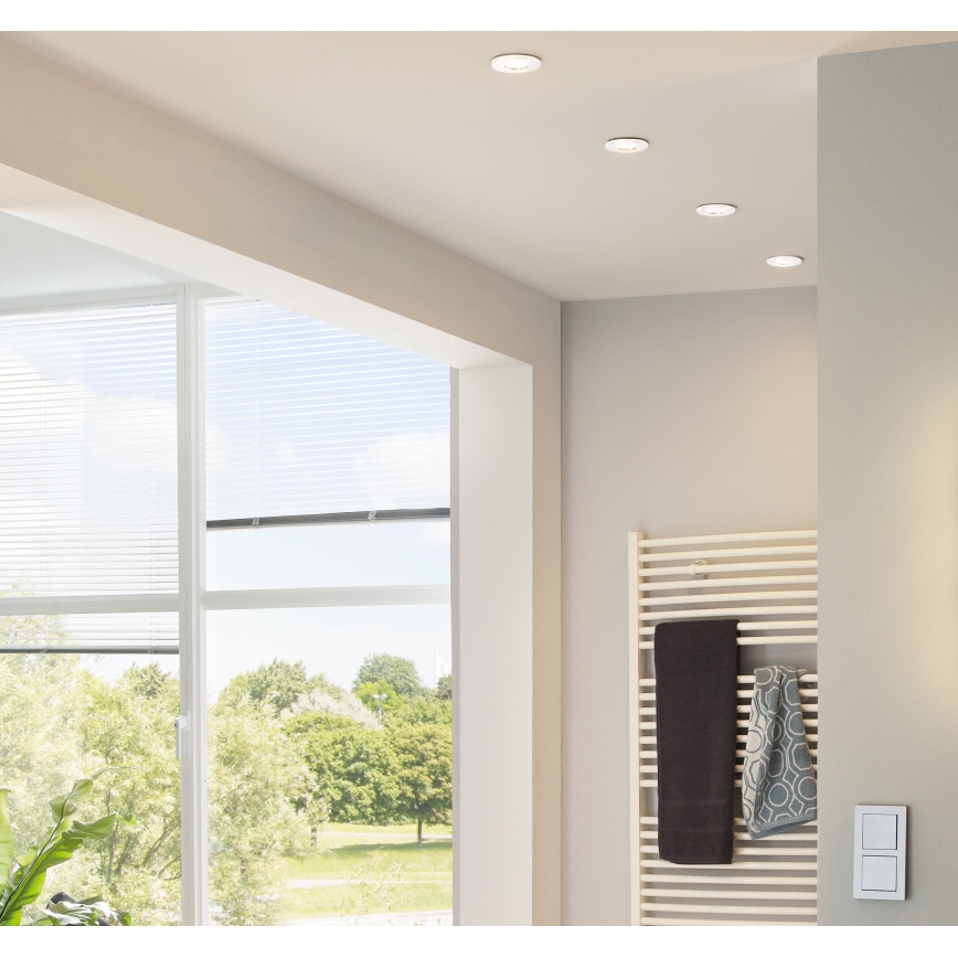 Eglo - 3x LED indbygningsspot PENETO 3xGU10-LED/3W/230V