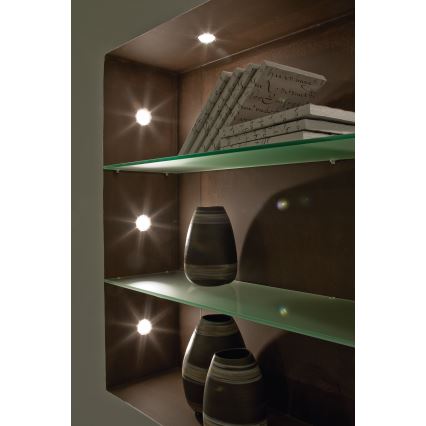 Eglo - Sæt med 3 LED-indbygningsspots PENETO 1xGU10-LED/3W/230V