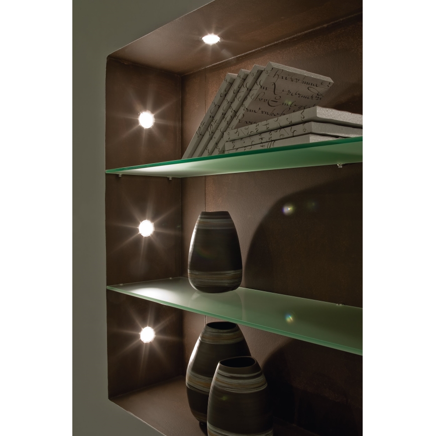 Eglo - Sæt med 3 LED-indbygningsspots PENETO 1xGU10-LED/3W/230V