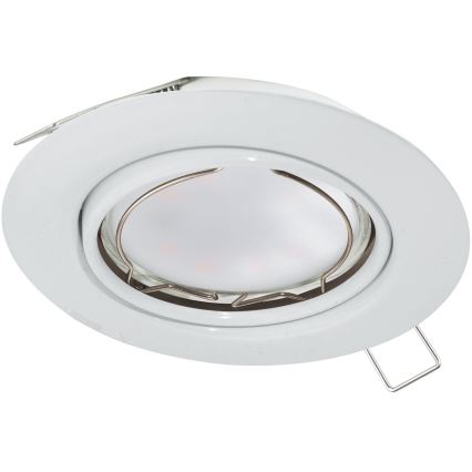 Eglo - LED indbygningsspot 1xGU10-LED/5W/230V