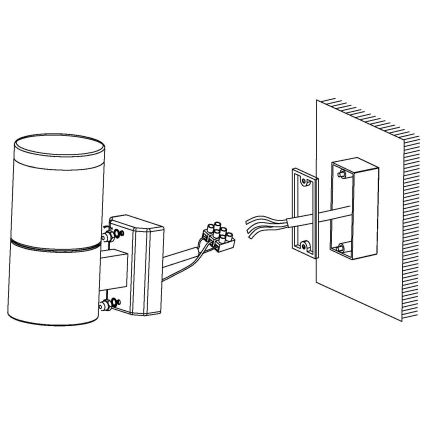 Eglo - LED udendørsbelysning LED/3,7W/230V IP44