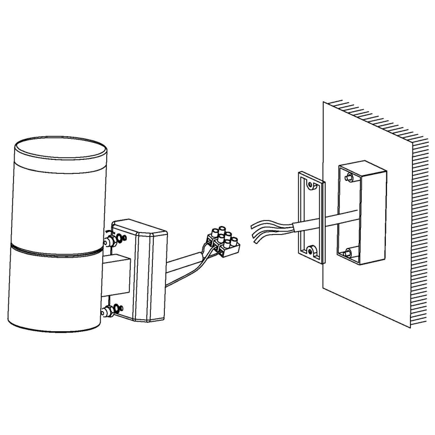 Eglo - LED udendørsbelysning LED/3,7W/230V IP44