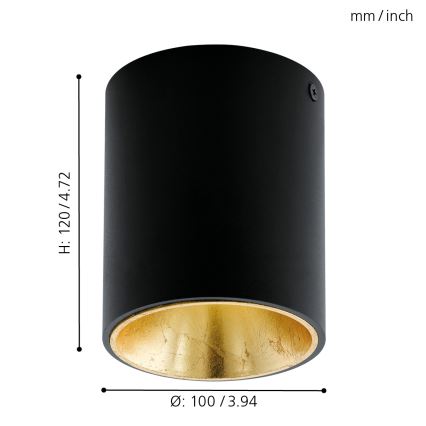 Eglo - LED loftlampe LED/3,3W/230V