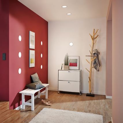 Eglo 94521 - LED indbygningslampe FUEVA 1xLED/5,5W/230V Ø 12 cm