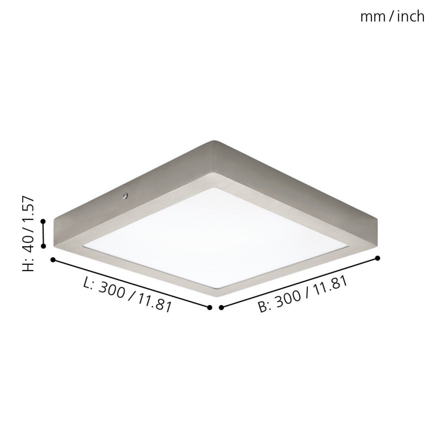 Eglo 94528 - LED loftlampe FUEVA 1 LED/22W/230V