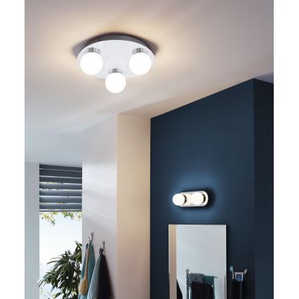 Eglo - LED badeværelseslampe 2xLED/3,3W/230V IP44