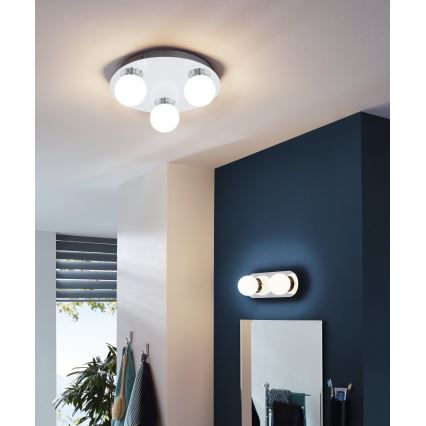 Eglo - LED badeværelseslampe 3xLED/3,3W/230V IP44