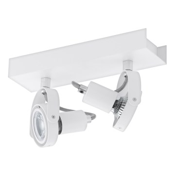 Eglo 94647 - LED spotlamper NOVORIO 2xGU10-LED/5W/230V