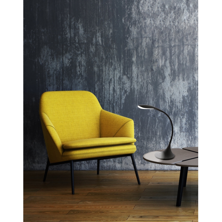 Eglo - LED-dæmpbar bordlampe LED/4,5W/230V sort