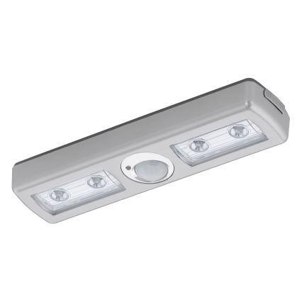 Eglo - LED navigationslampe med sensor 4xLED/3xAAA