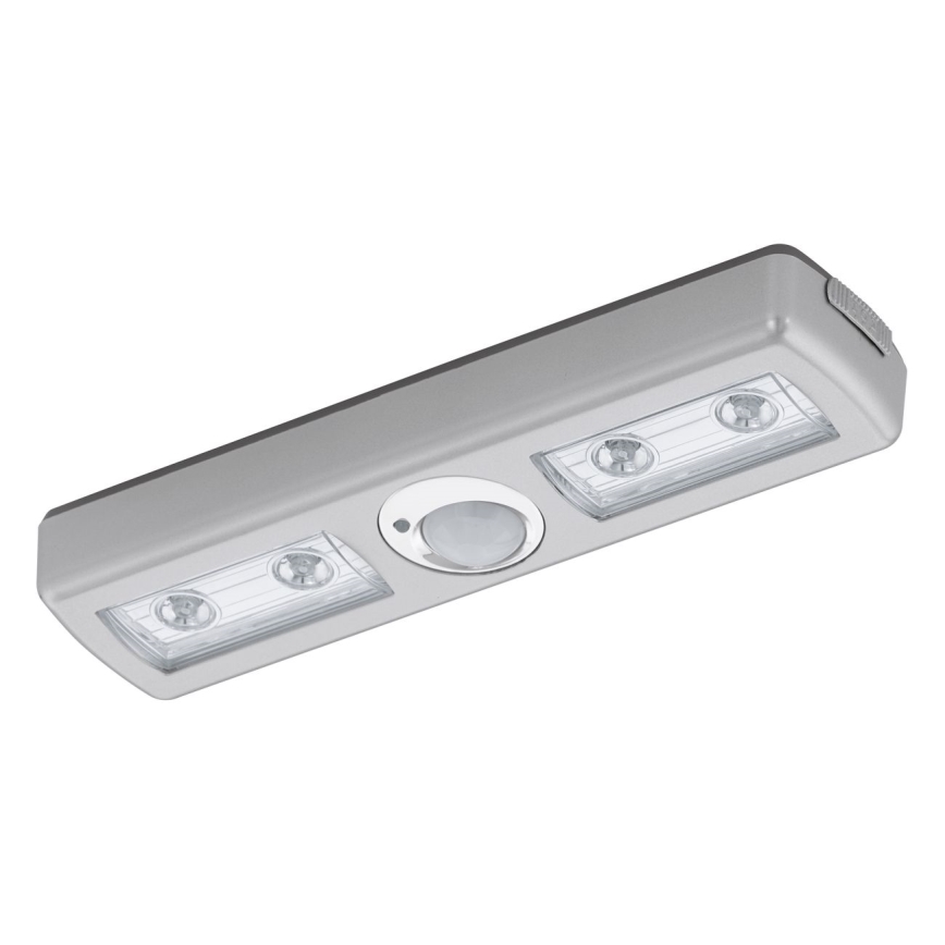 Eglo - LED navigationslampe med sensor 4xLED/3xAAA