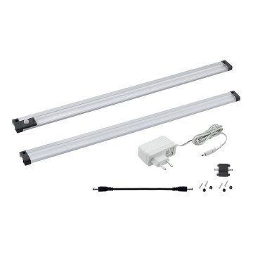 Eglo 94692 - Sæt 2x LED-skabsbelysning med sensor VENDRES 2xLED/5,5W/230V 4000K
