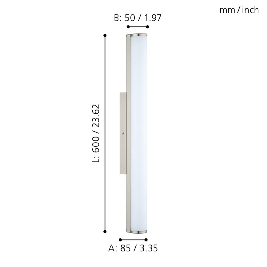 Eglo - LED badeværelseslampe 1xLED/16W/230V IP44