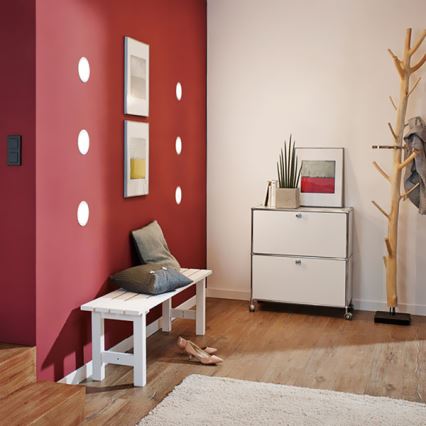 Eglo - Sæt 3x LED indbygningsspot FUEVA 1 1xLED/2,7W/230V Ø 8,5 cm