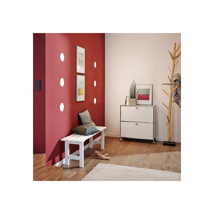 Eglo - Sæt 3x LED indbygningsspot FUEVA 1 1xLED/2,7W/230V Ø 8,5 cm