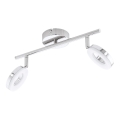 Eglo 94757 - LED badeværelsesbelysning GONARO 2xLED/3,8W/230V IP44