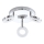 Eglo 94762 - LED badeværelseslampe GONARO 3xLED/3,8W/230V IP44