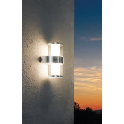 Eglo 94799 - Udendørs vægarmatur BEVERLY 1 2xLED/3,7W/230V IP44