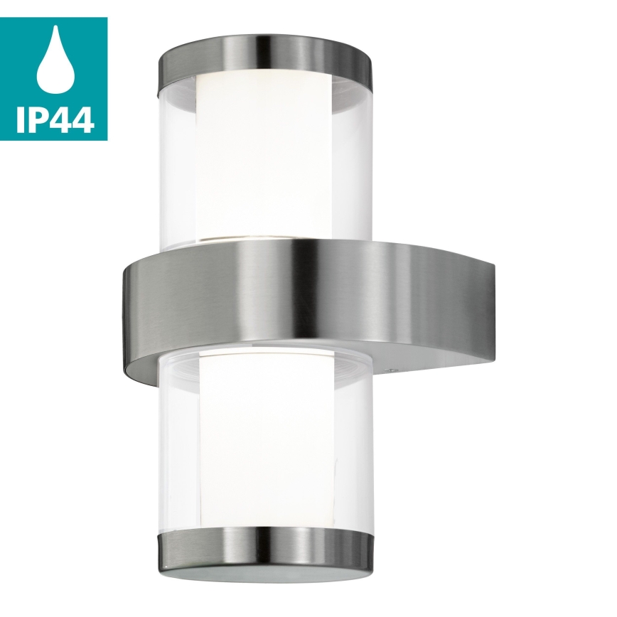Eglo - Udendørs væglys 2xLED/3,7W/230V IP44