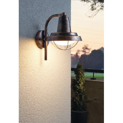 Eglo - LED udendørslampe 1xE27/8,5W/230V IP44