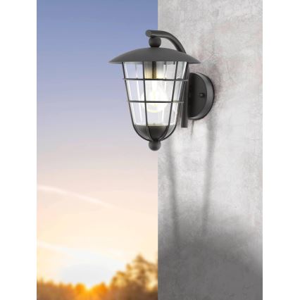 Eglo - LED udendørslampe 1xE27/8,5W/230V IP44