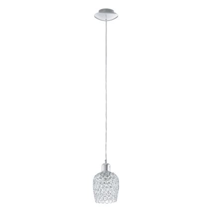 Eglo - Krystal lysekrone 1xE27/60W/230V