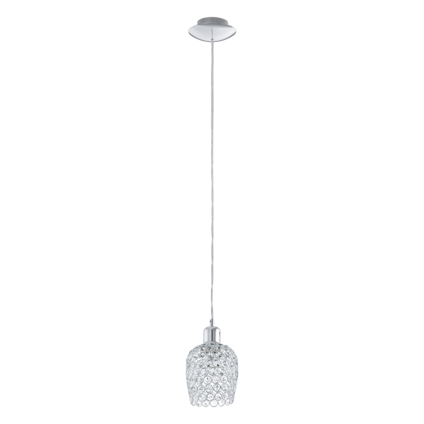 Eglo - Krystal lysekrone 1xE27/60W/230V