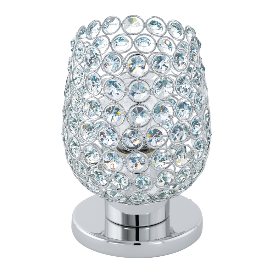Eglo - Krystal bordlampe 1xE27/60W/230V