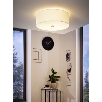 Eglo - Loftlampe 3xE27/60W/230V