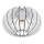 Eglo 95028 - Loftlampe STELLATO 1xE27/60W/230V