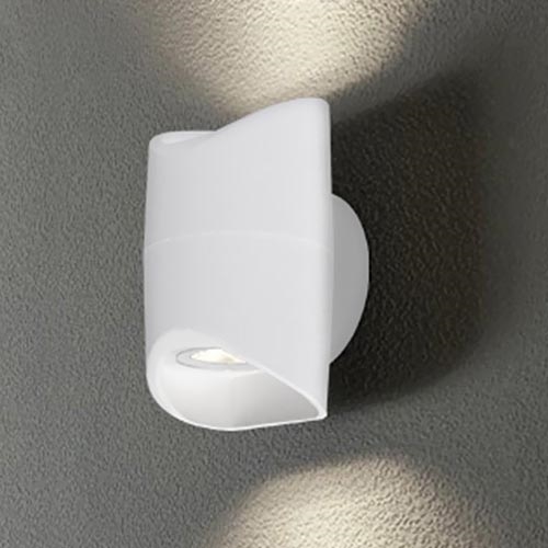 Eglo 95075 - Udendørs væglys ABRANTES 2xLED/6W/230V IP44