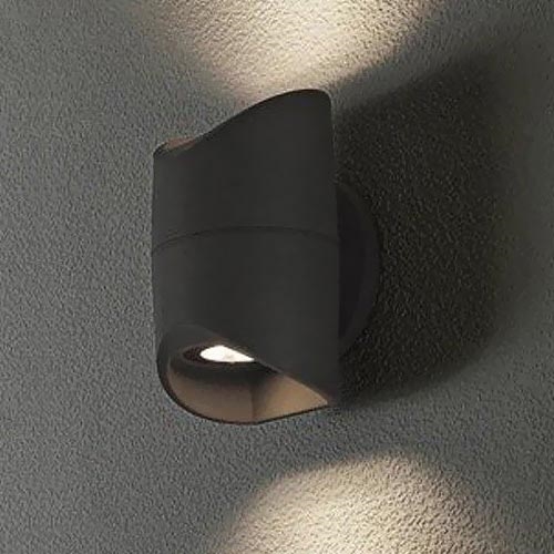 Eglo 95076 - Udendørs væglys ABRANTES 2xLED/6W/230V IP44