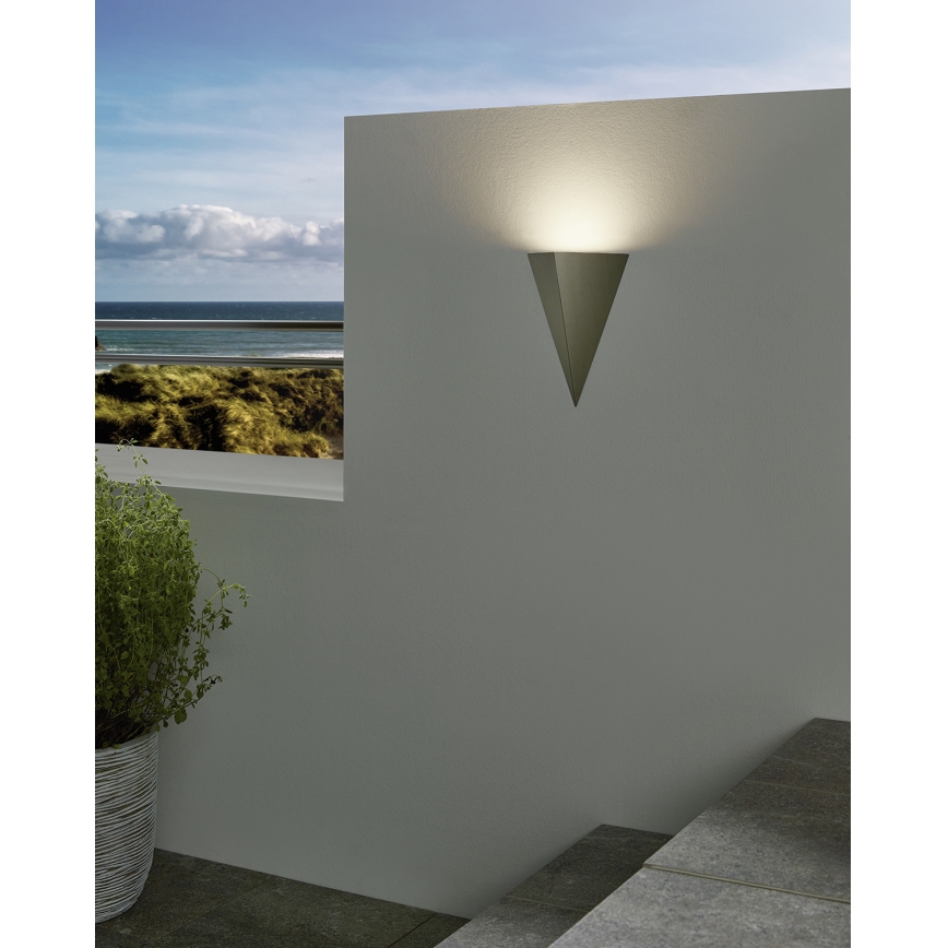 Eglo 95094 - Udendørs væglys TRIGO 2 LED/8W/230V IP44