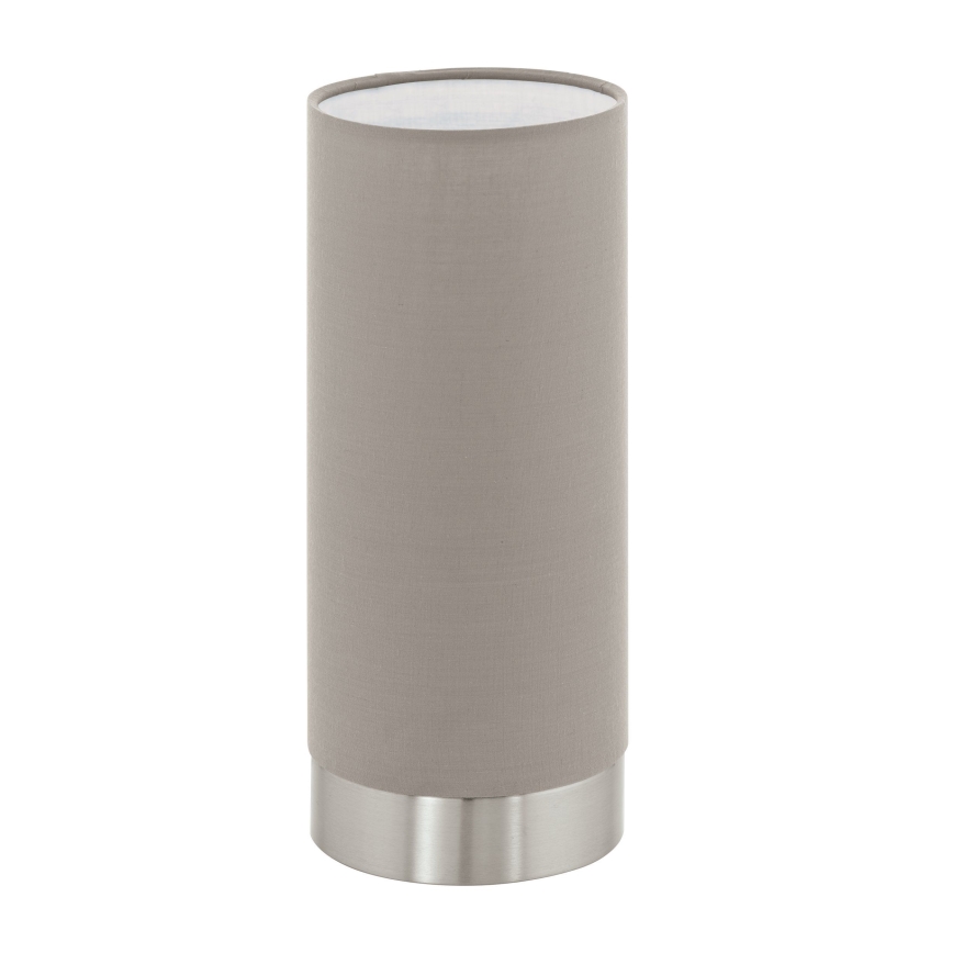 Eglo - Bordlampe dæmpbar 1xE27/40W/230V taupe