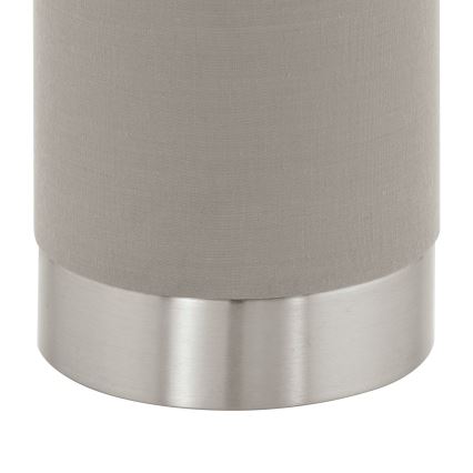 Eglo - Bordlampe dæmpbar 1xE27/40W/230V taupe