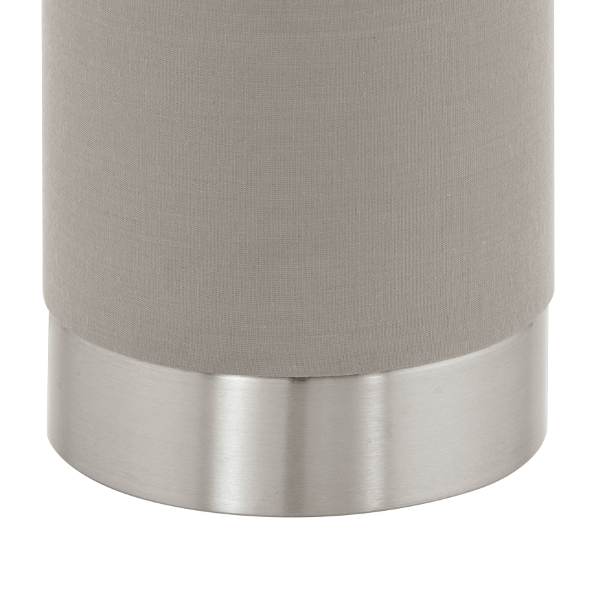 Eglo - Bordlampe dæmpbar 1xE27/40W/230V taupe