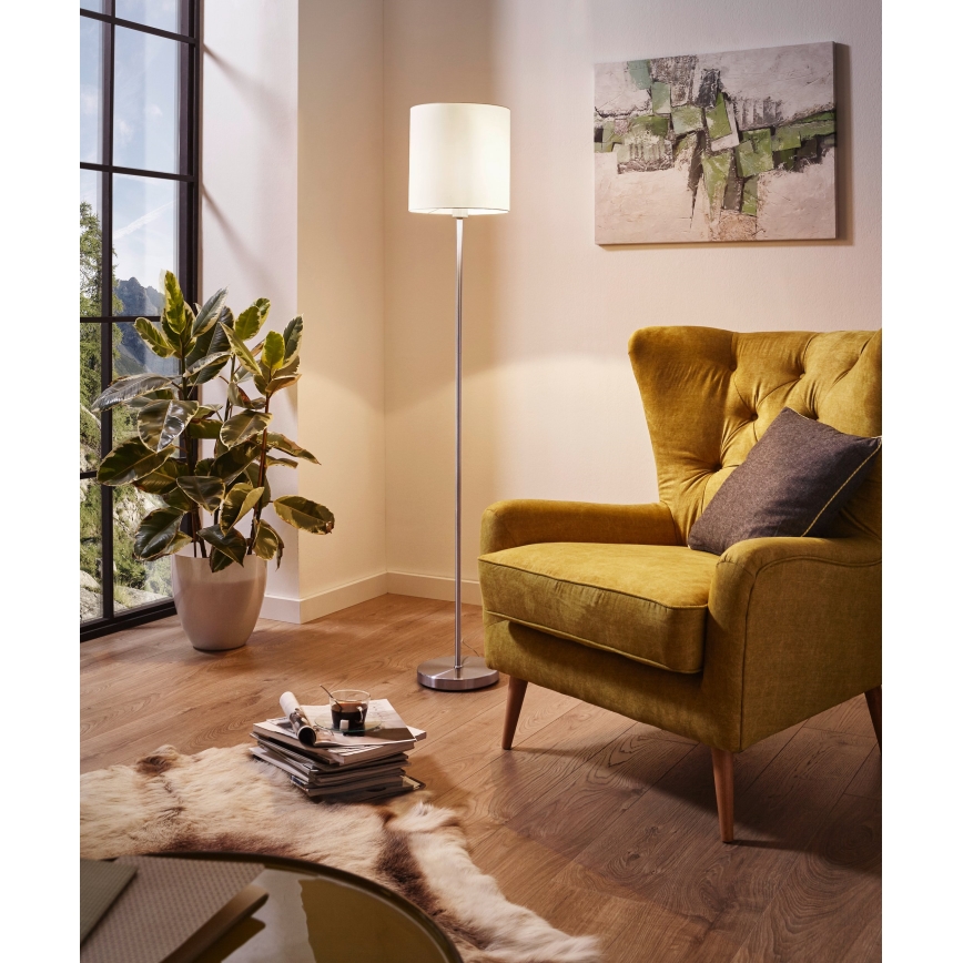 Eglo - Gulvlampe 1xE27/60W/230V