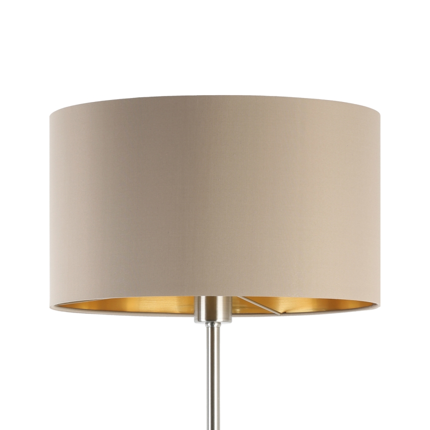 Eglo - Gulvlampe 1xE27/60W/230V taupe