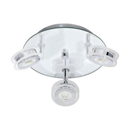 Eglo 95279 - LED spotlampe til badeværelse AGUEDA 3xLED/3,3W/230V