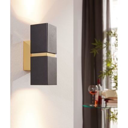 Eglo - LED væglampe 2xGU10-LED/4W/230V