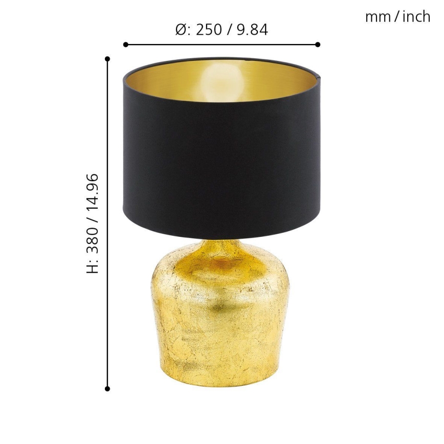 Eglo - Bordlampe 1xE27/60W/230V
