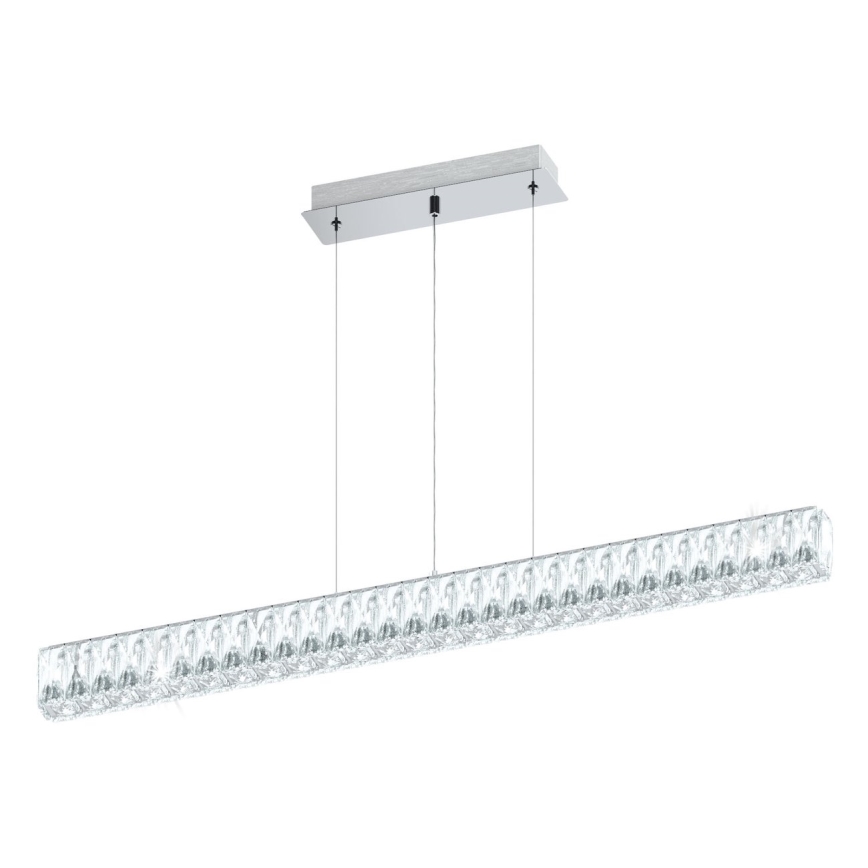 Eglo 95543 - Krystalpendel på wire TELLUGIO-S LED/36W/230V 3000K