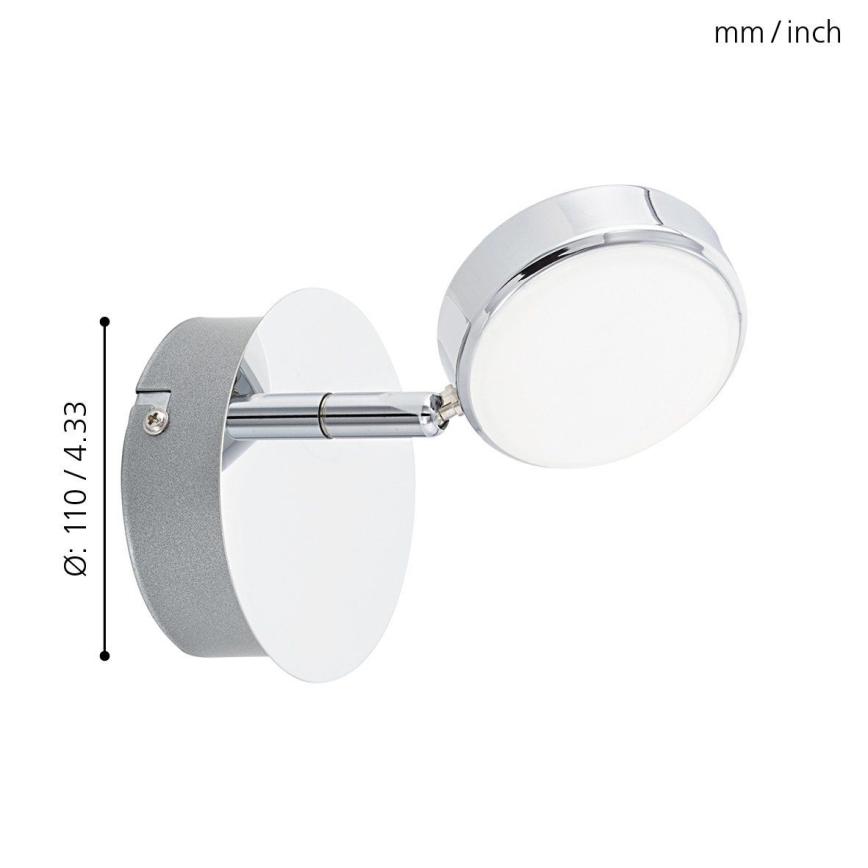 Eglo - LED-spotlampe LED/5,4W/230V