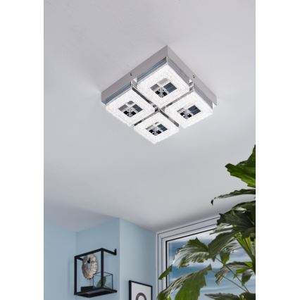 Eglo - LED krystal loftslampe 4xLED/4W/230V