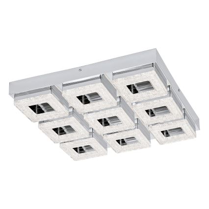 Eglo 95658 - Krystal loftlampe FRADELO 9xLED/4W/230V