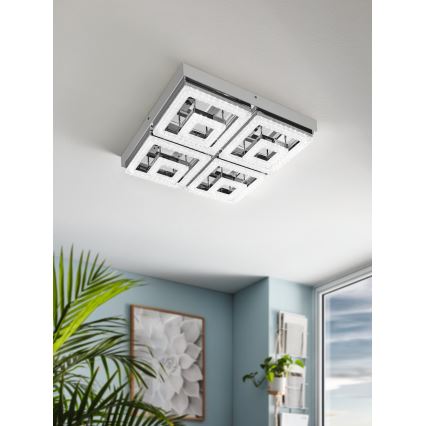 Eglo - LED krystal loftslampe LED/48W/230V