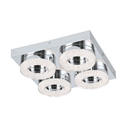 Eglo - LED loftlampe i krystal 4xLED/4W/230V