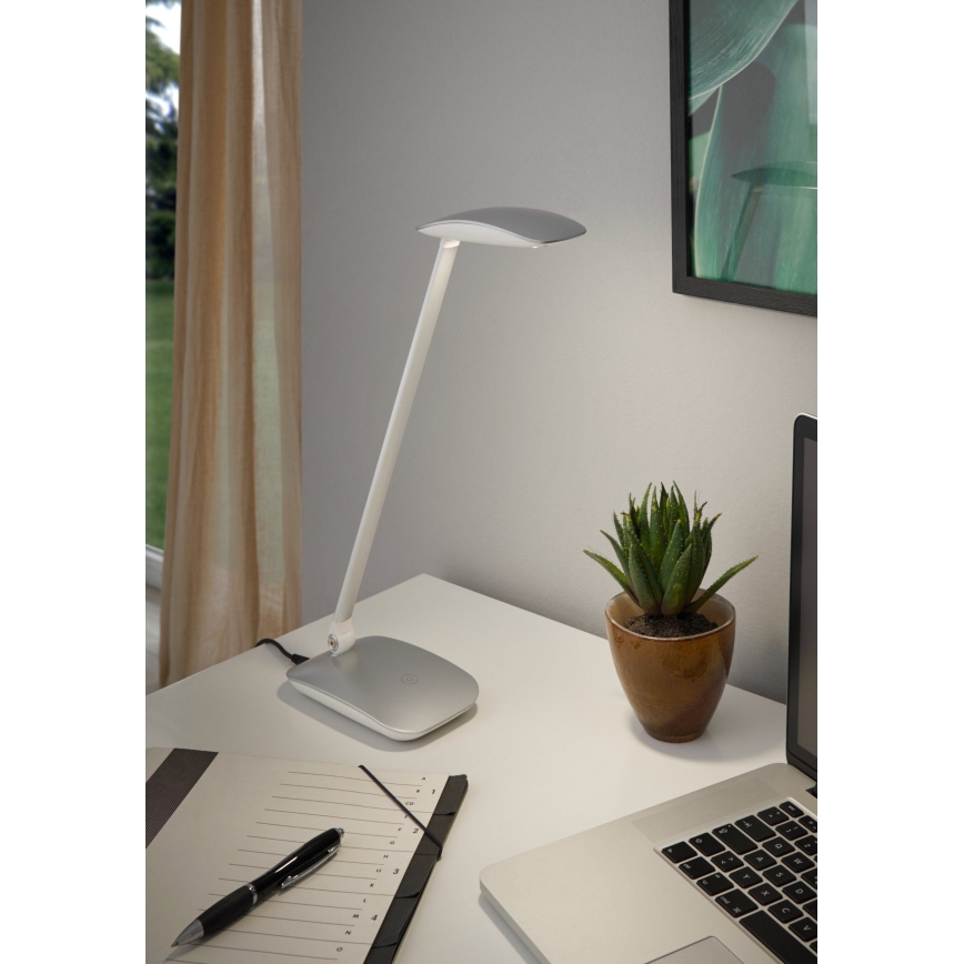 Eglo - LED lysdæmper bordlampe 1xLED/4,5W/USB